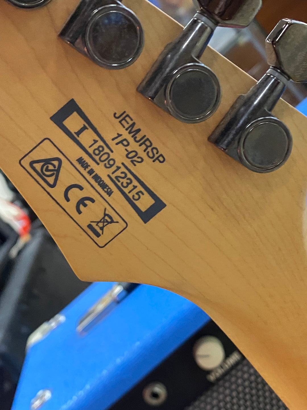 Ibanez JEMJRSP YE Premium Steve Vai Electric Guitar Yellow ***Pre Loved***