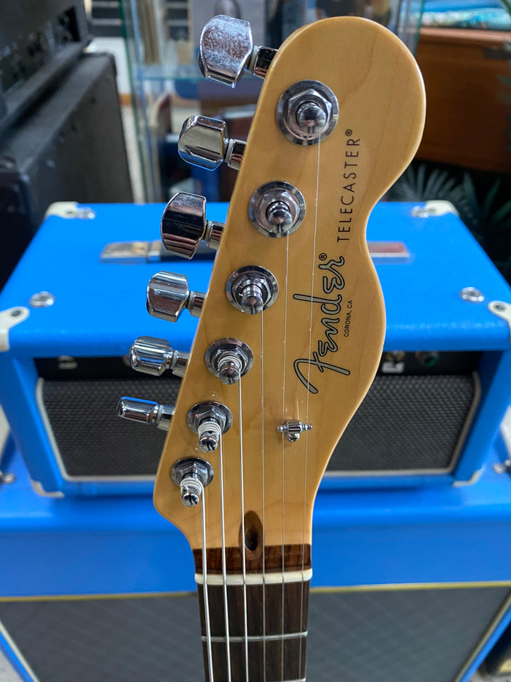 Fender 2017 American Pro Telecaster *modded* w/case Crimson Red Transparent ***pre loved***