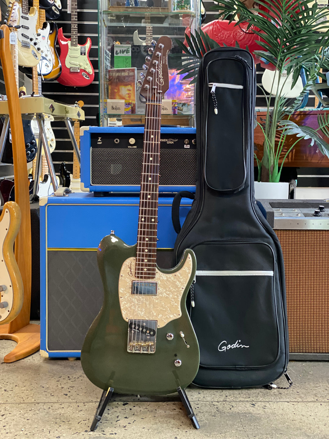 Godin Stadium 59 Electric Guitar wbag | Desert Green ***pre loved***