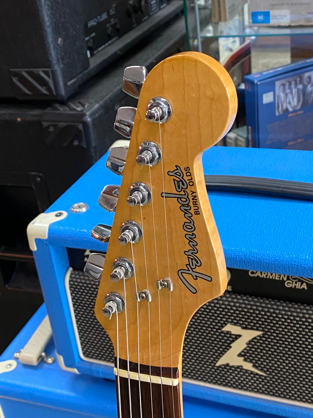 Fernandes MIJ 70s Burny Olds Strat | White **pre loved**