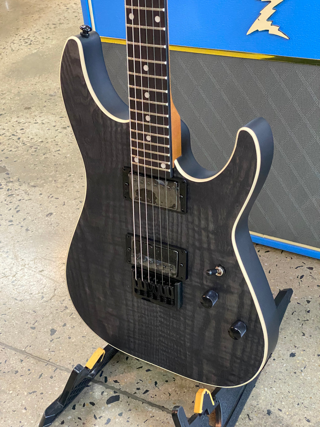 Schecter C-1 Standard | Charcoal Satin