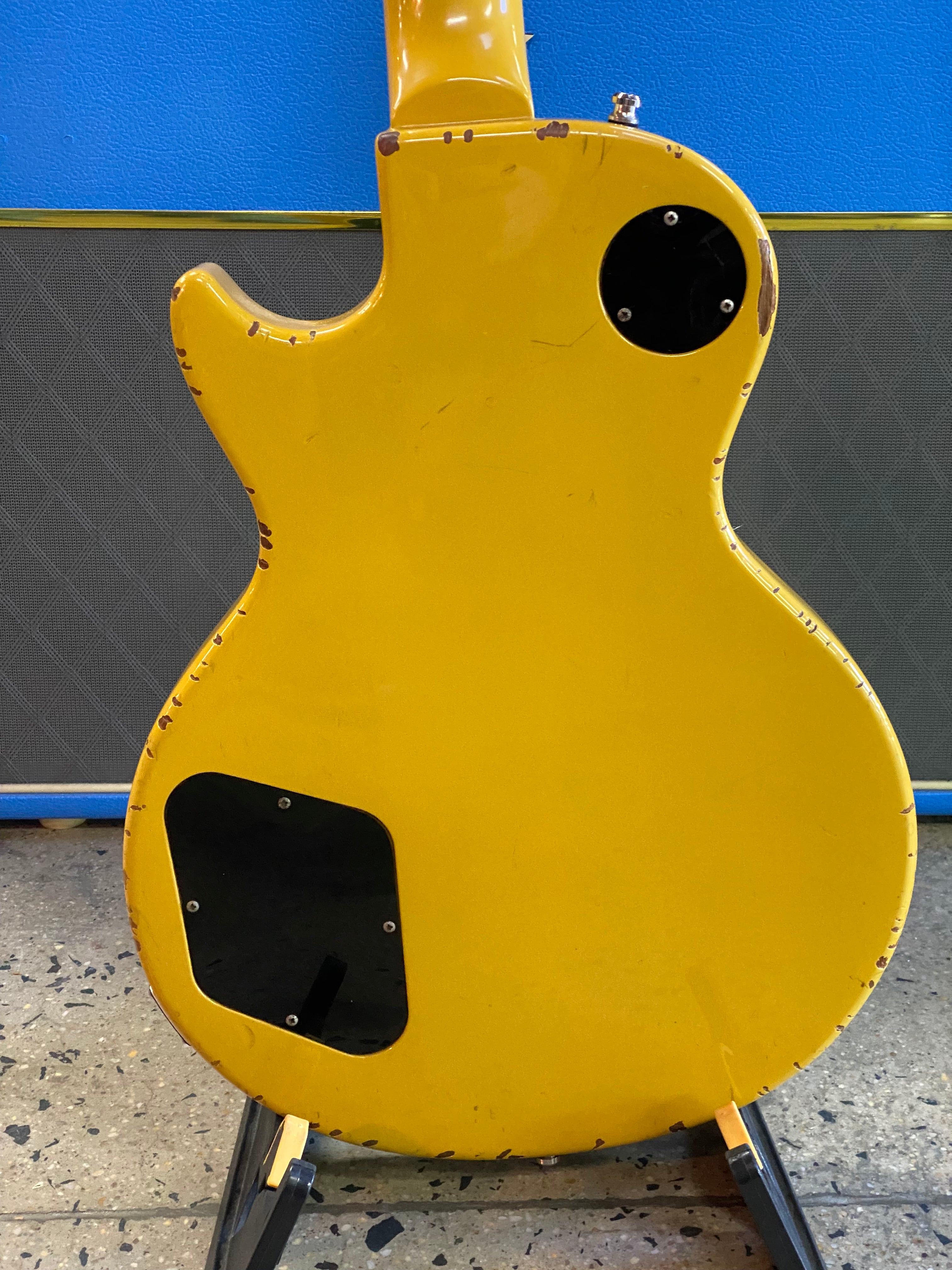 Burny 80s Rock'n Roll Version Les Paul Special TV Yellow w/bag