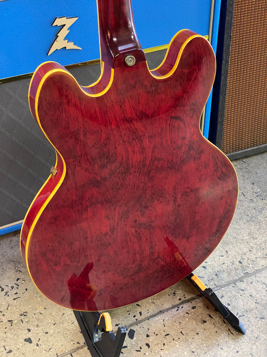 Greco MIJ SA-550 330 Style Early 70's Cherry Red W/case Pre Loved