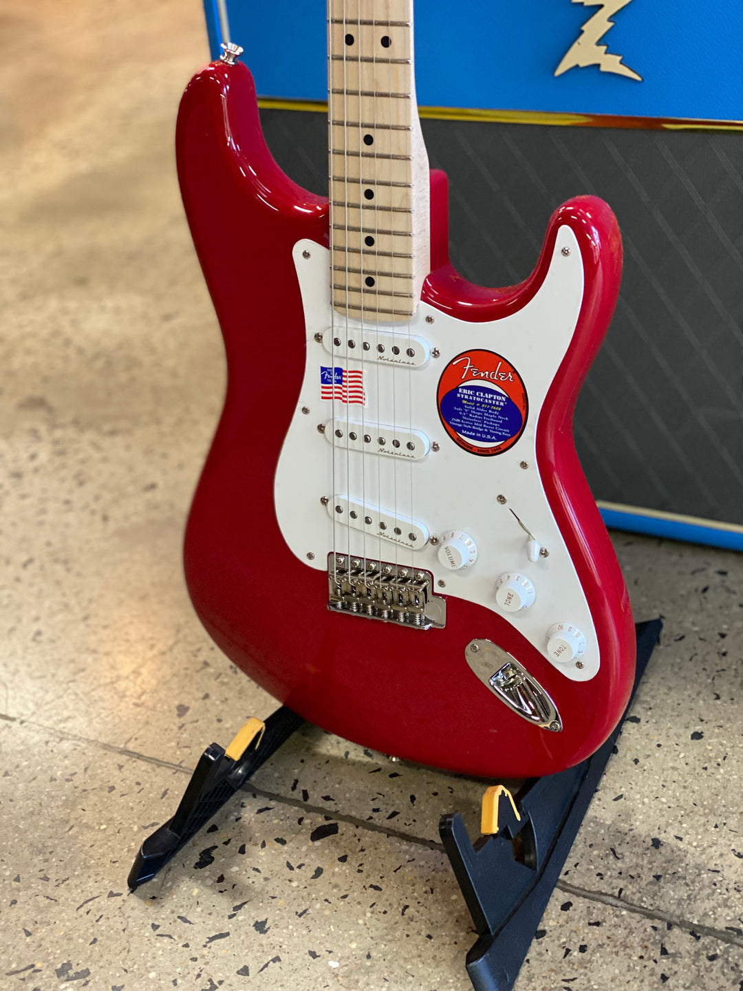 Fender Eric Clapton Stratocaster Maple Fingerboard | Torino Red