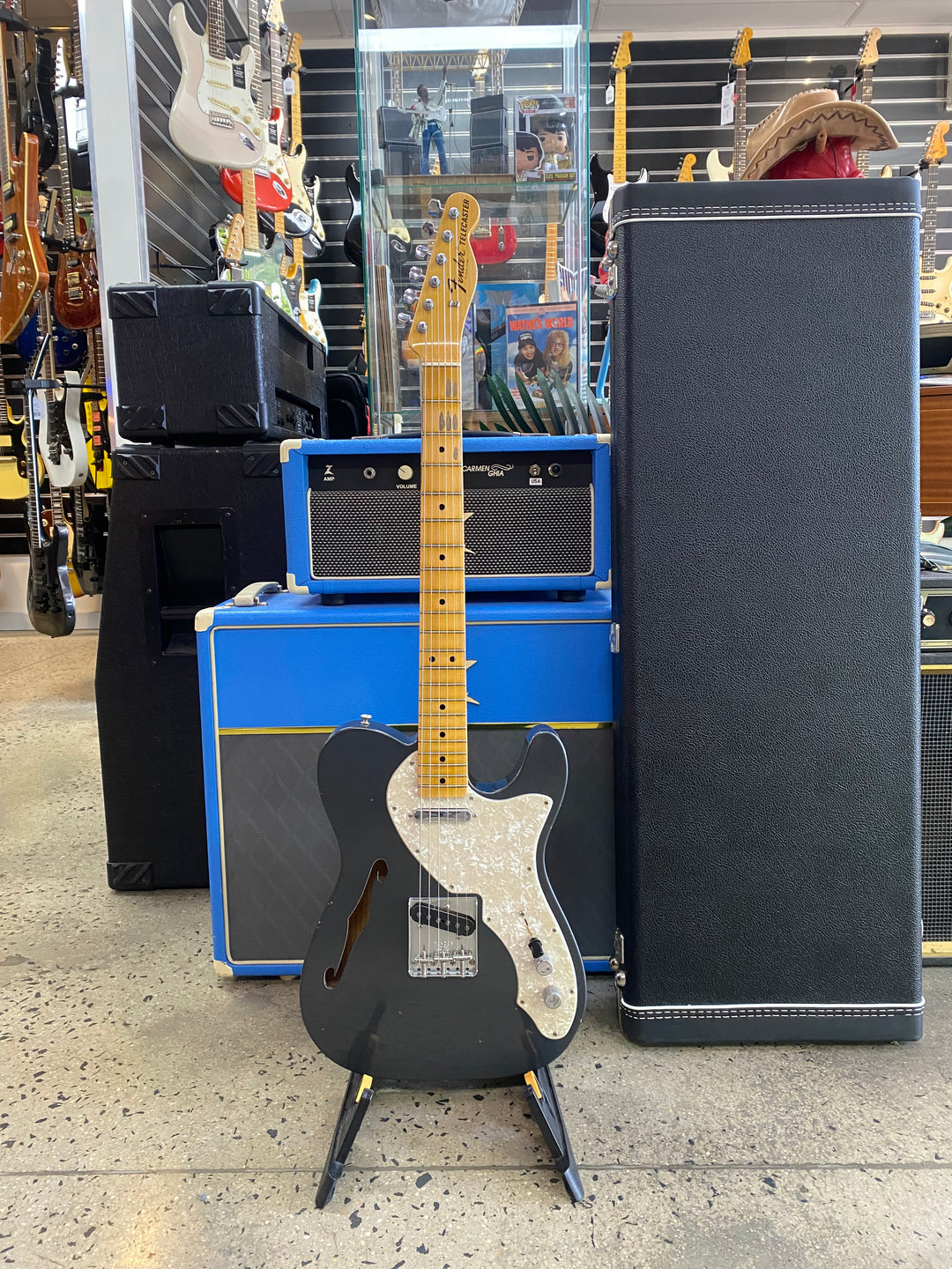 Fender 2020 Custom Shop 68 Tele Thinline Charcoal Frost Metallic ***Pre Loved***