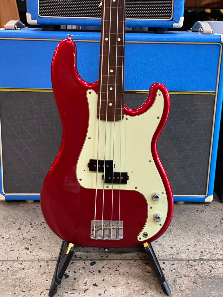 Seymour Duncan Fretless MIJ Traditional P Bass w/bag | Candy Apple Red ***pre loved***