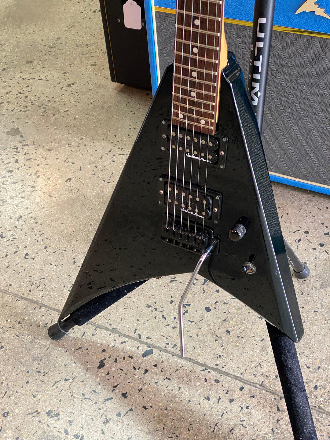 Jackson Stars Rhoads | Black ***Pre Loved***