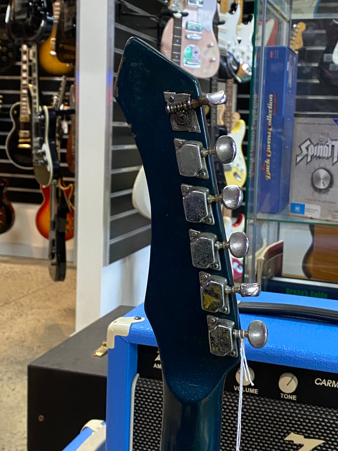 Guyatone MIJ LG-350 Sharp 5 Late 60's w/case | Blue Metallic ***pre loved***