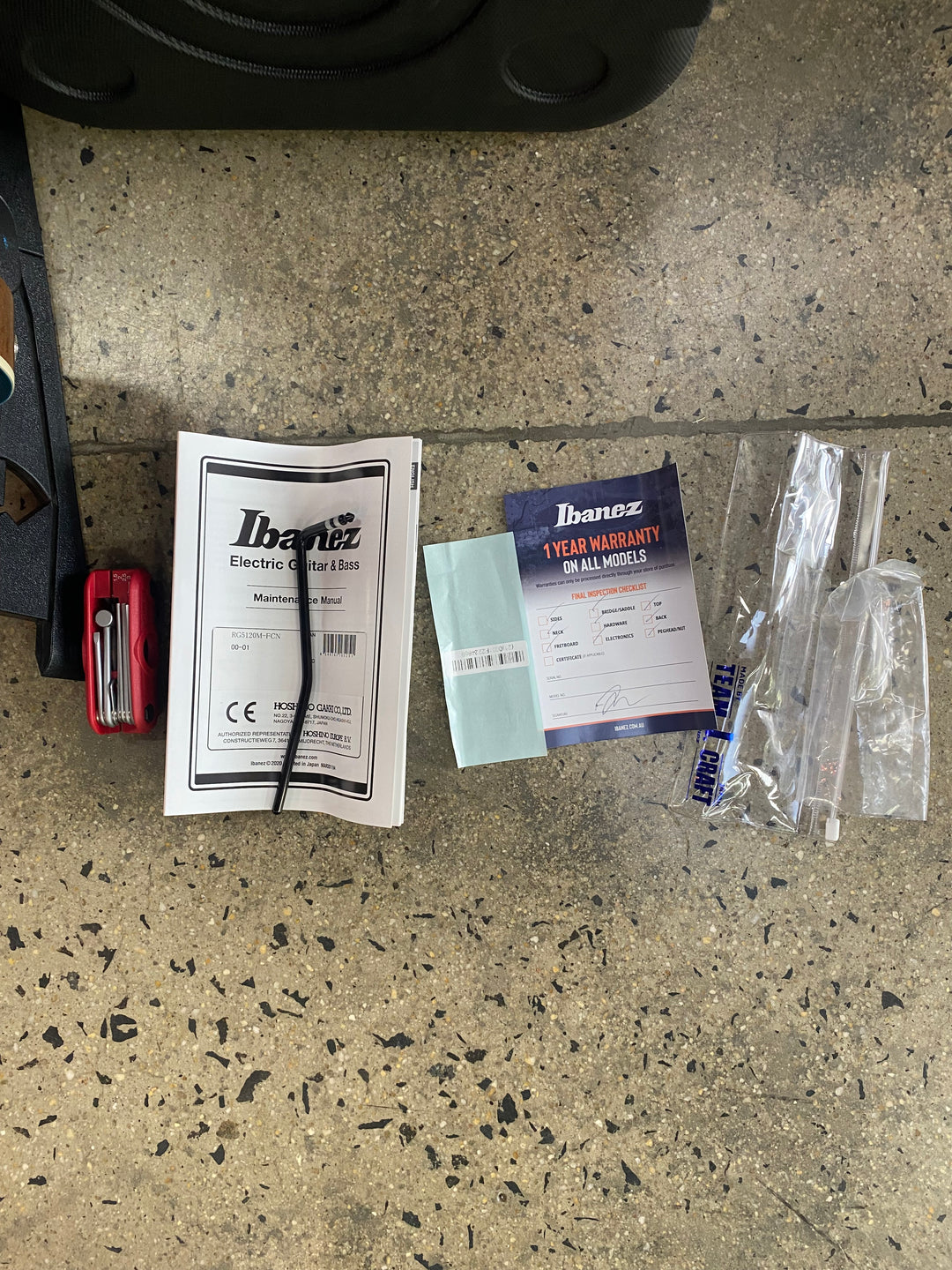 Ibanez Made In Japan RG5120M FCN Prestige Frozen Ocean W/Case ***Pre Loved***