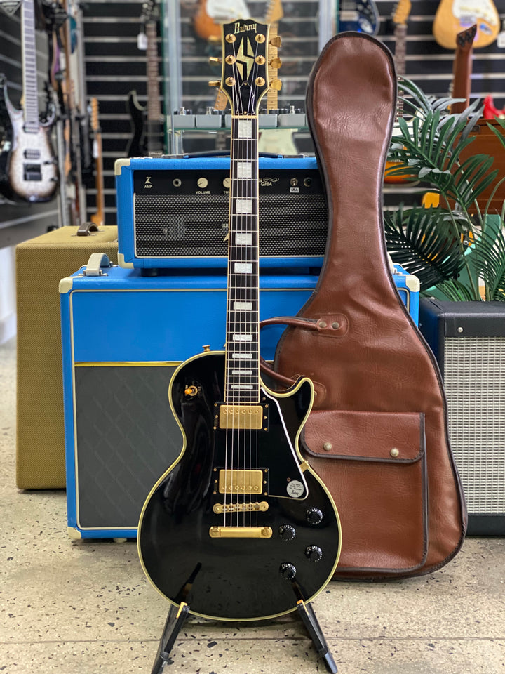 Burny RLC-65 LP Black 1980's W/bag Pre Loved