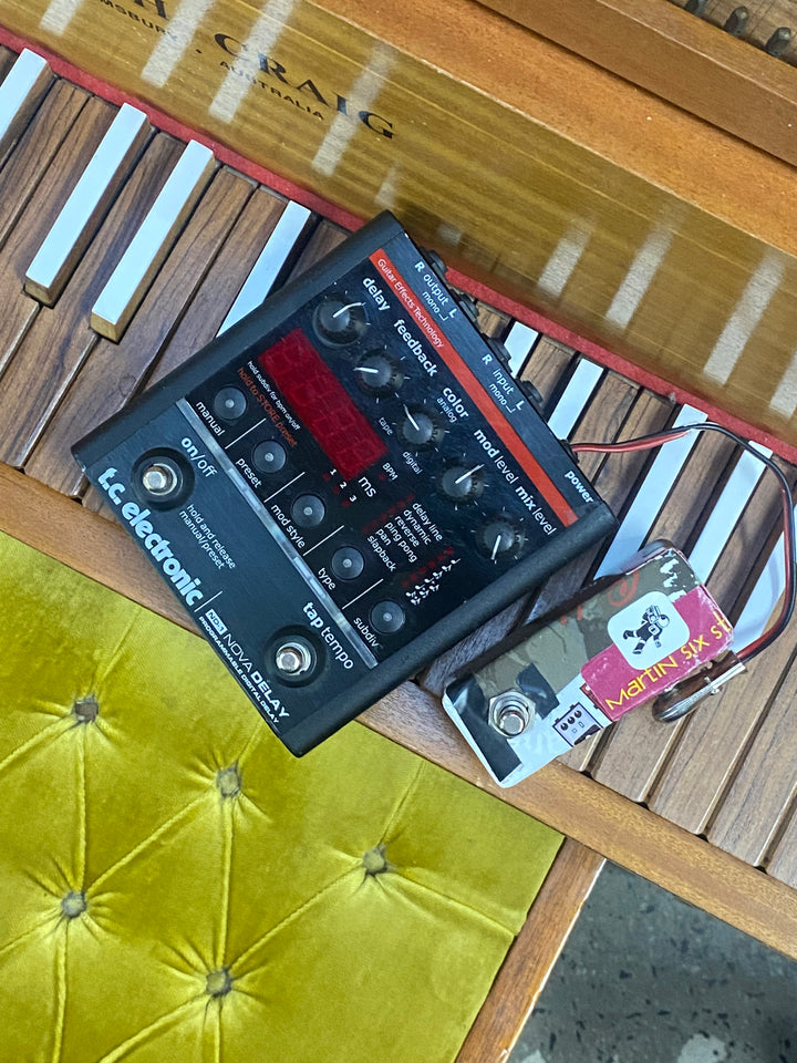 TC Electronic ND-1 Nova Delay Pedal 'Modded' W/footswitch ***Pre Loved***