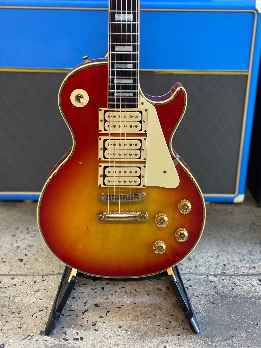 Greco 1979 EG800PR 3 Pickup Budokan Les Paul w/case | Sunburst ***pre loved***