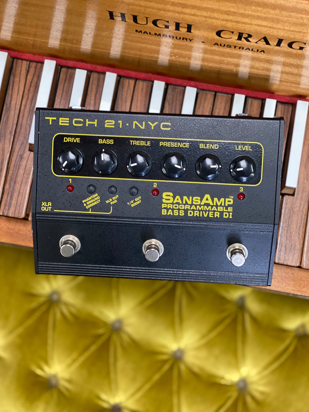 Sansamp Programmable Bass Driver DI w/box ***pre loved***