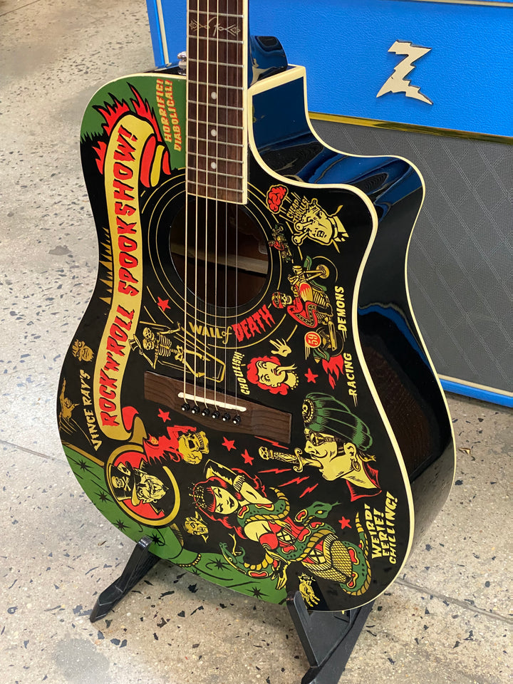 Fender Vince Ray - Voodoo & Spookshow Acoustics ***pre loved***