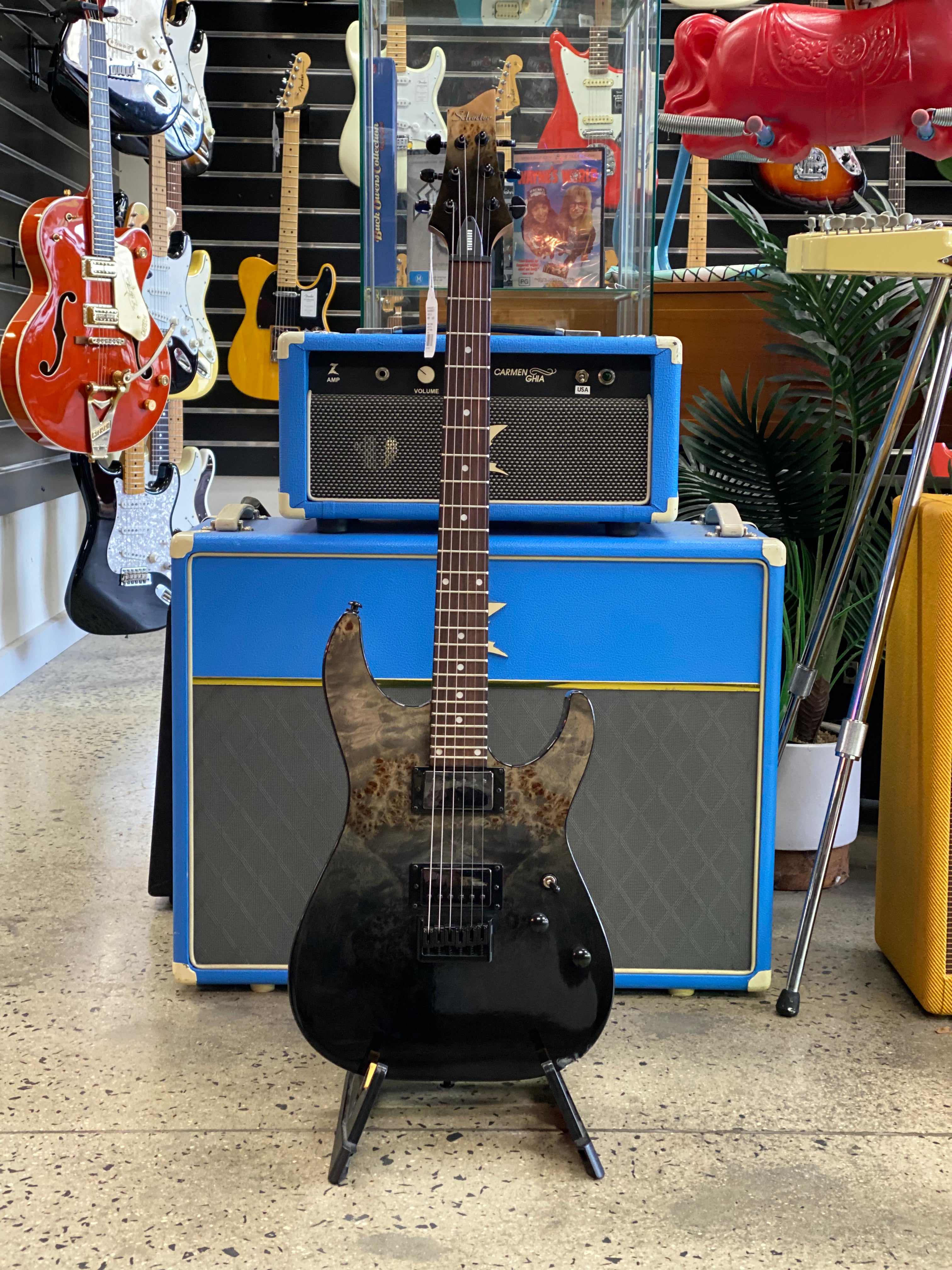 ギター Zero Thrash Guitars Seven Blue Burst oil Ibanez GRX70QATBB Electric Guitar, Blue : Amazon.ca: Musical