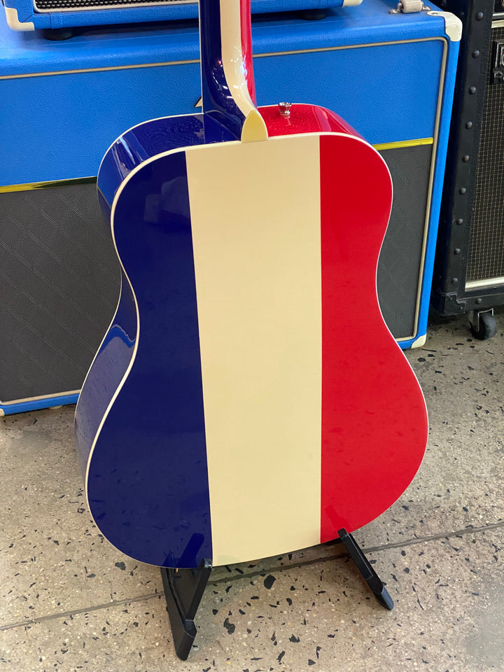 Fender Buck Owens Kingman Acoustic with Case | Red White and Blue