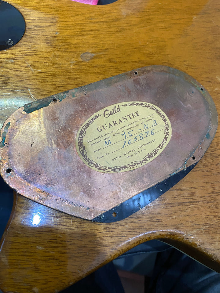 Guild USA 1974 M-75 Bluesbird Electric W/Bigsby W/case ***Pre Loved***