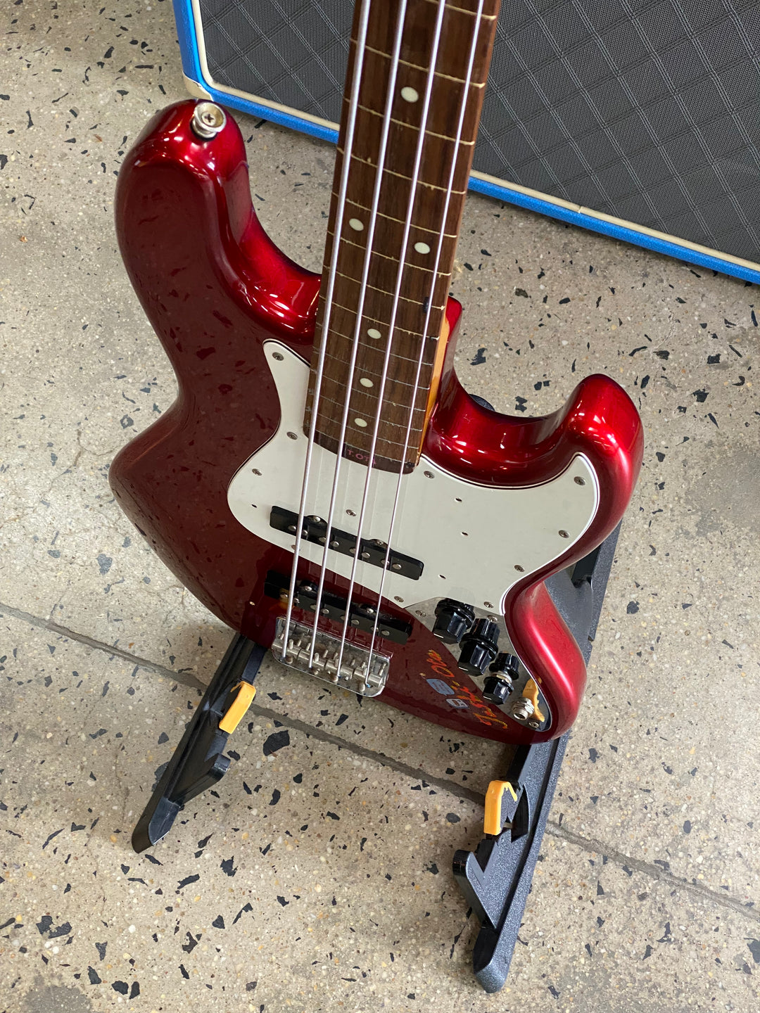 Fender E Series '84-87 Jazz Bass 'Fretless Mod' | Red ***Pre Loved***