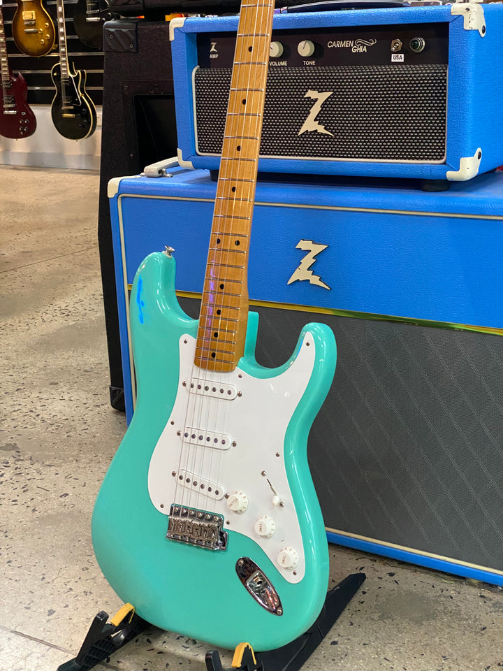 Fender 2022 Vintera 50s Strat *modded* w/bag | Sea Foam Green
