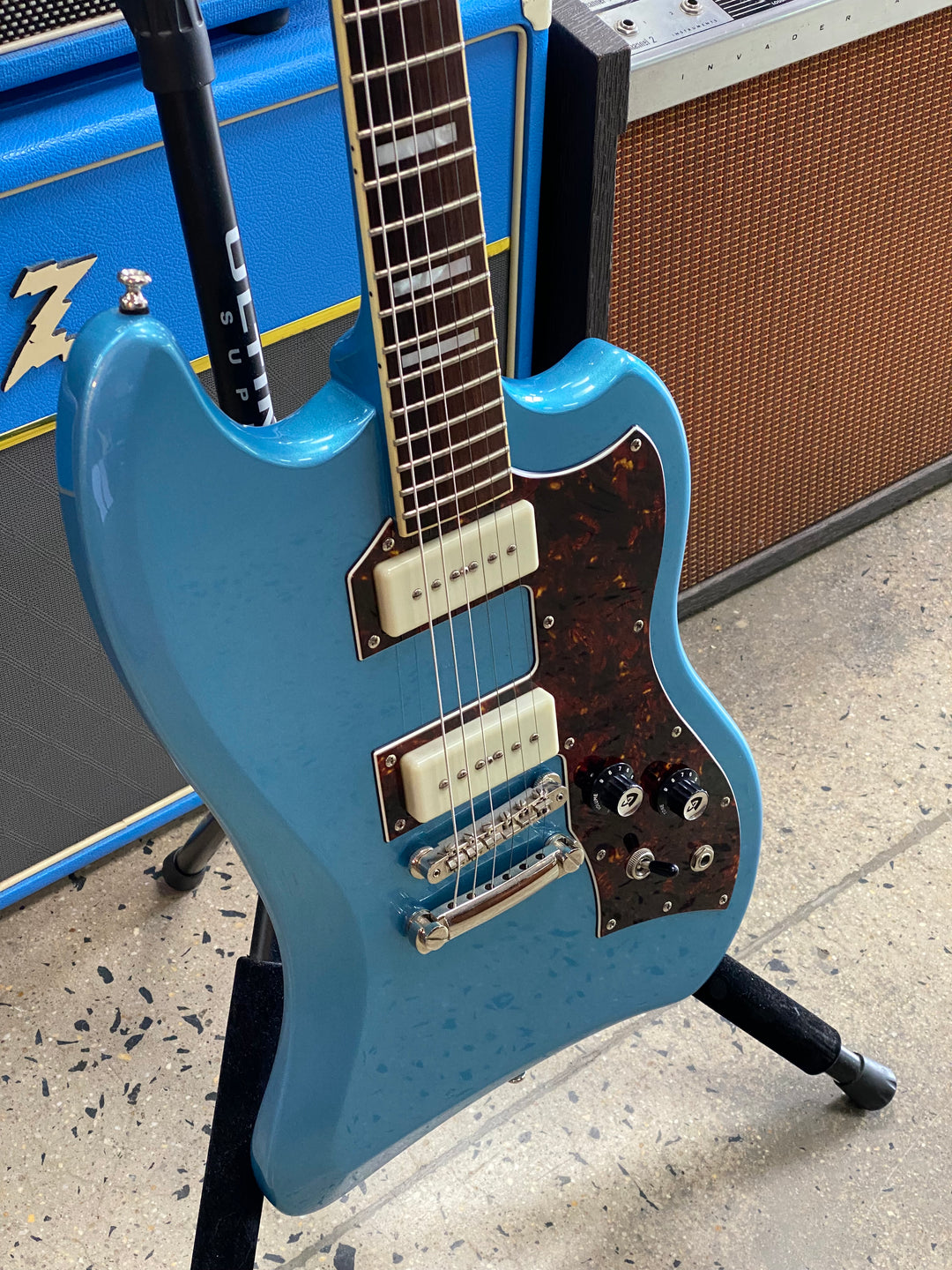 Guild T-Bird ST P90 Pelham Blue W/bag ***Pre Loved***
