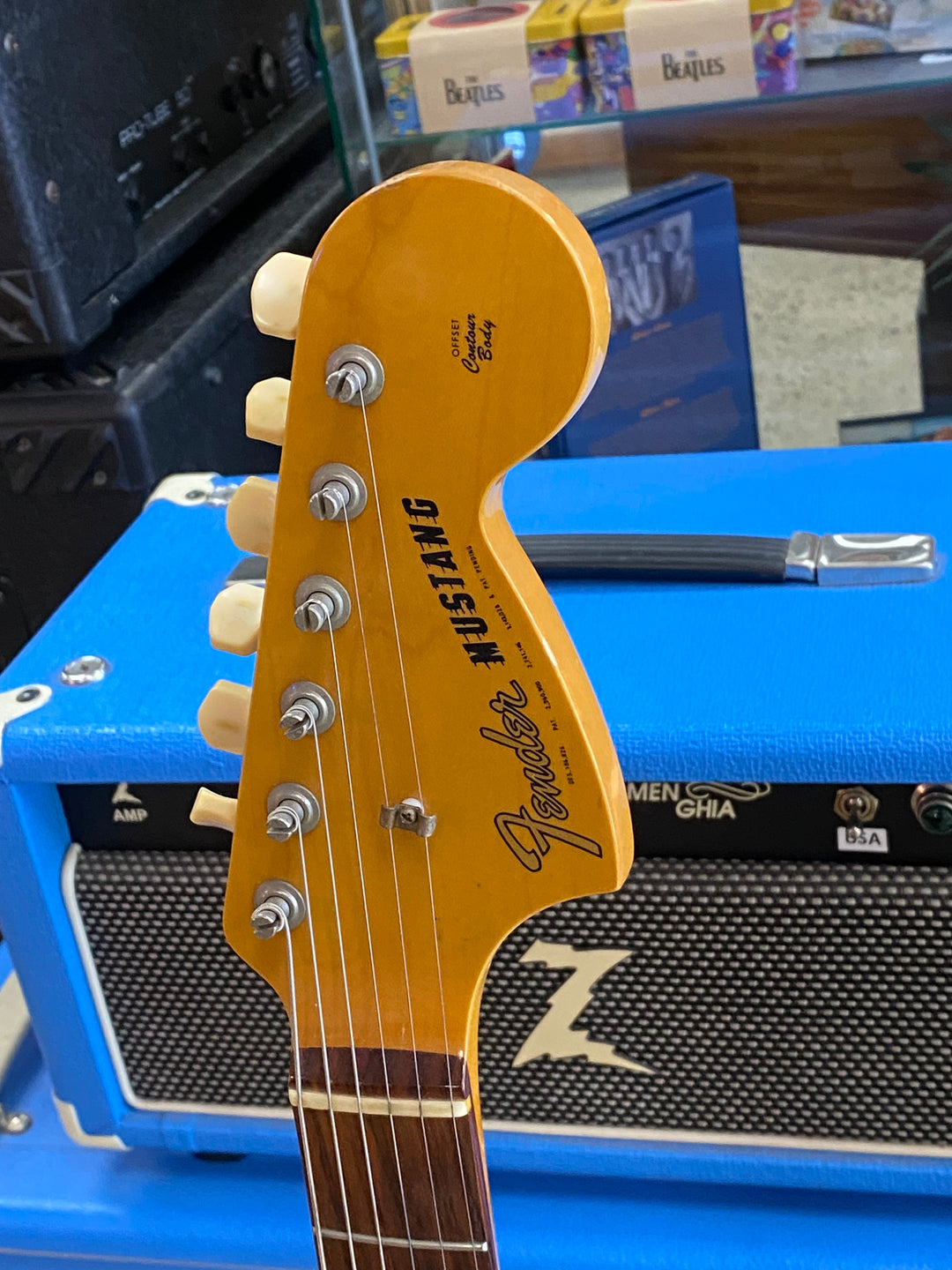 Fender 2006-08 Crafted in Japan Mustang *Modded* | Red ***pre loved***