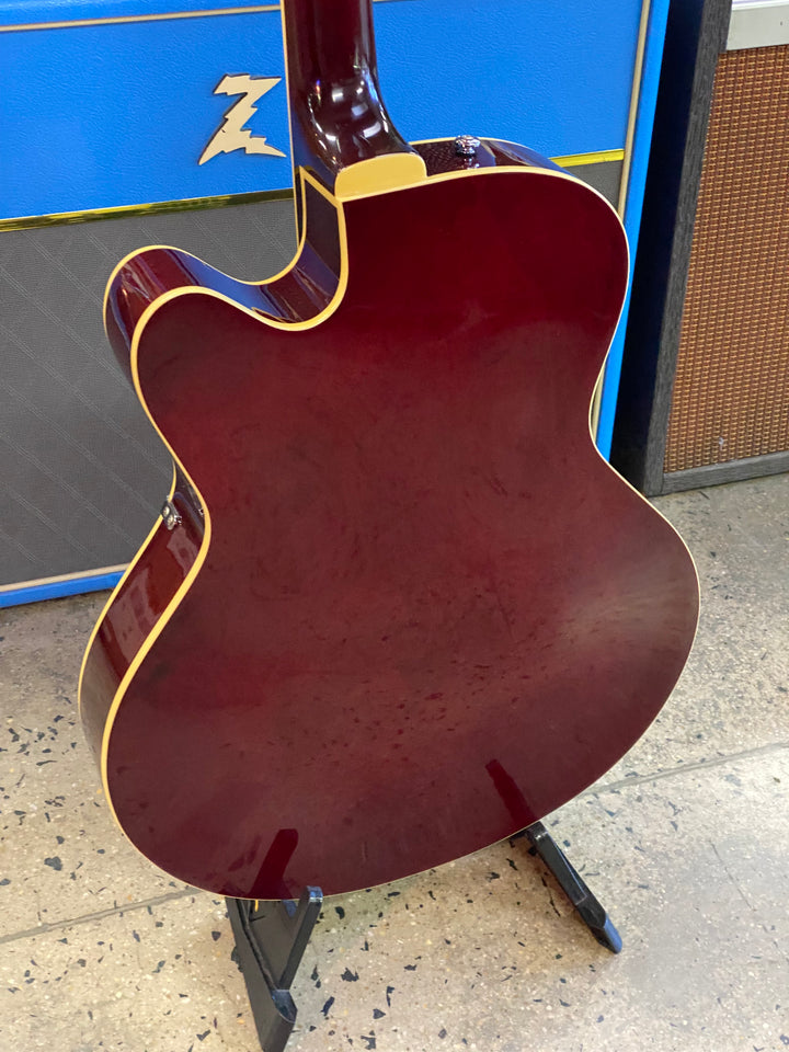 Aria Pro II FA-80 MIK | Transparant Red ***pre loved***