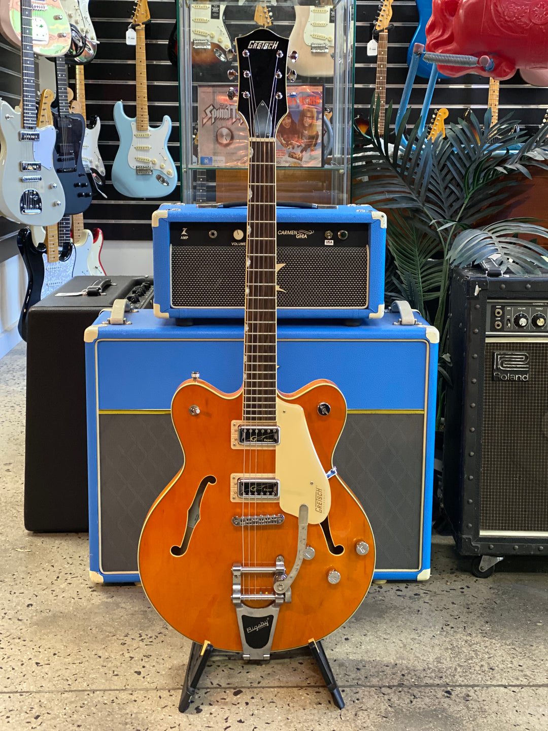 Gretsch 2018 G5622T w/bigsby w/bag | Orange