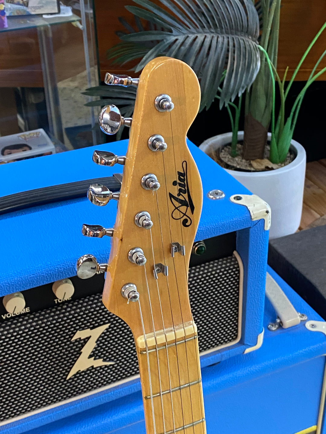 Aria MIJ 1971 Thinline Tele Model 1592 wcase | Natural ***pre loved***
