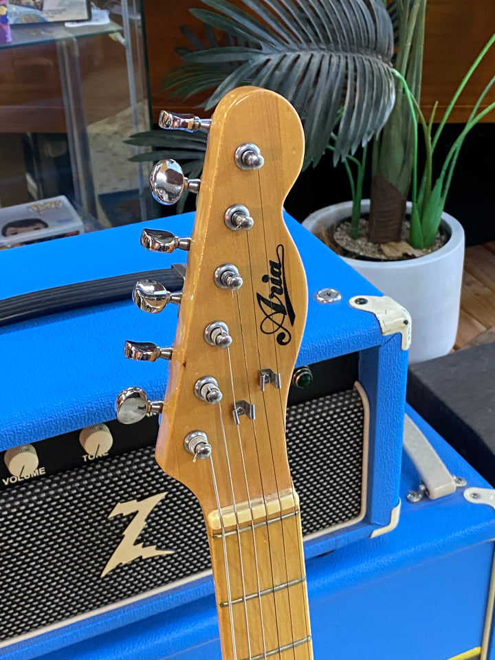 Aria MIJ 1971 Thinline Tele Model 1592 wcase | Natural ***pre loved***