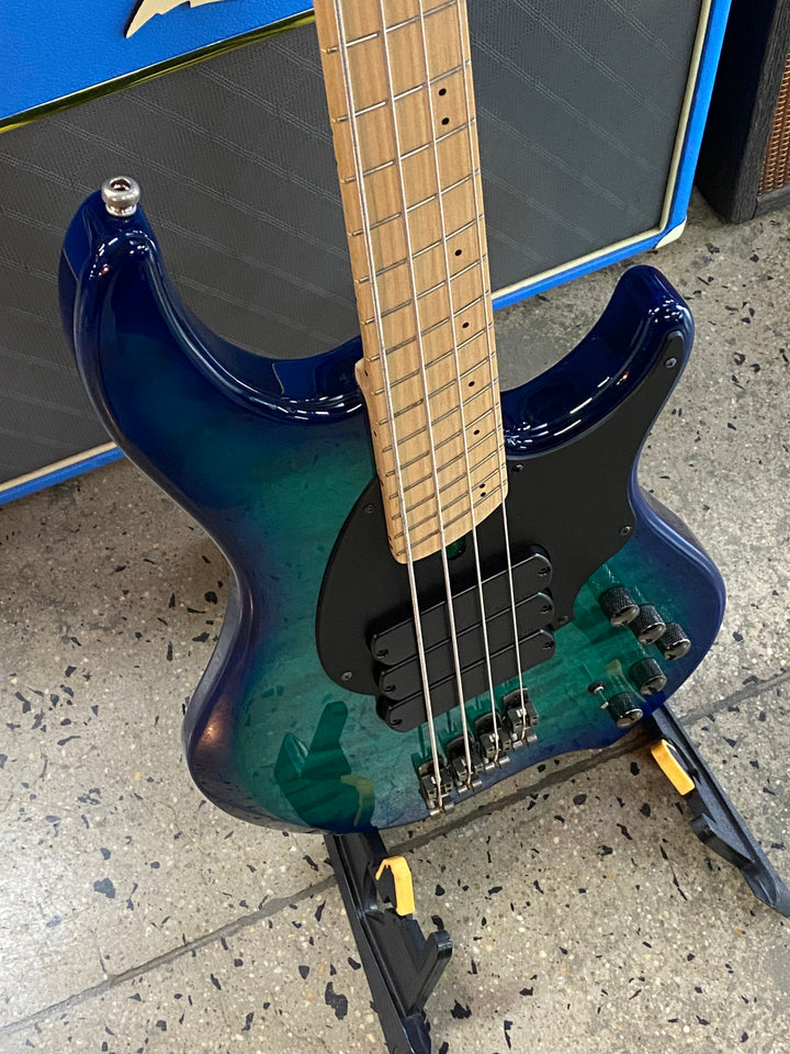 Dingwall Combustion 4 Electric Bass w/case | Whalepool Burst ***pre loved***