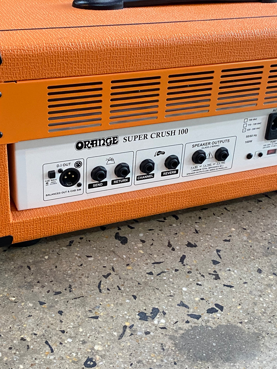 Orange Super Crush 100 Solid State Head ***pre loved***