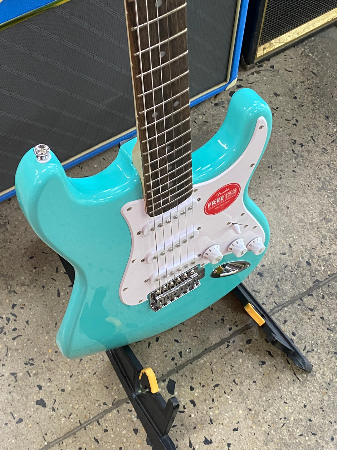 Squier by Fender FSR Sonic Strat | Seafoam Green