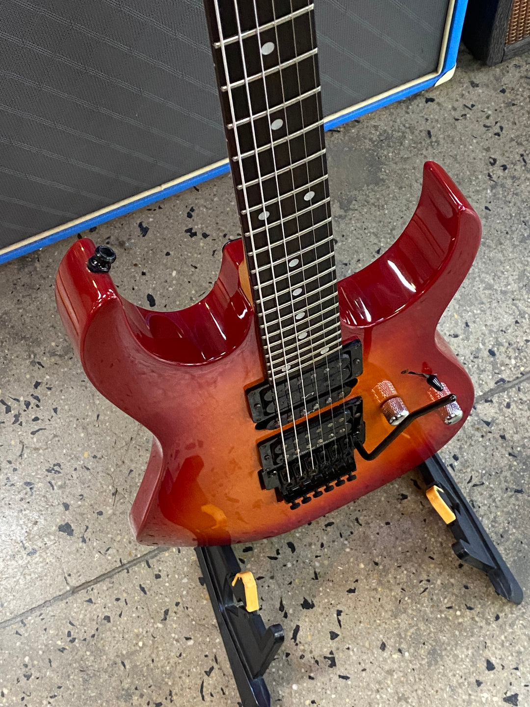 Ibanez 1991 RG-570FM w/bag | Transparent Cherry ***pre loved***