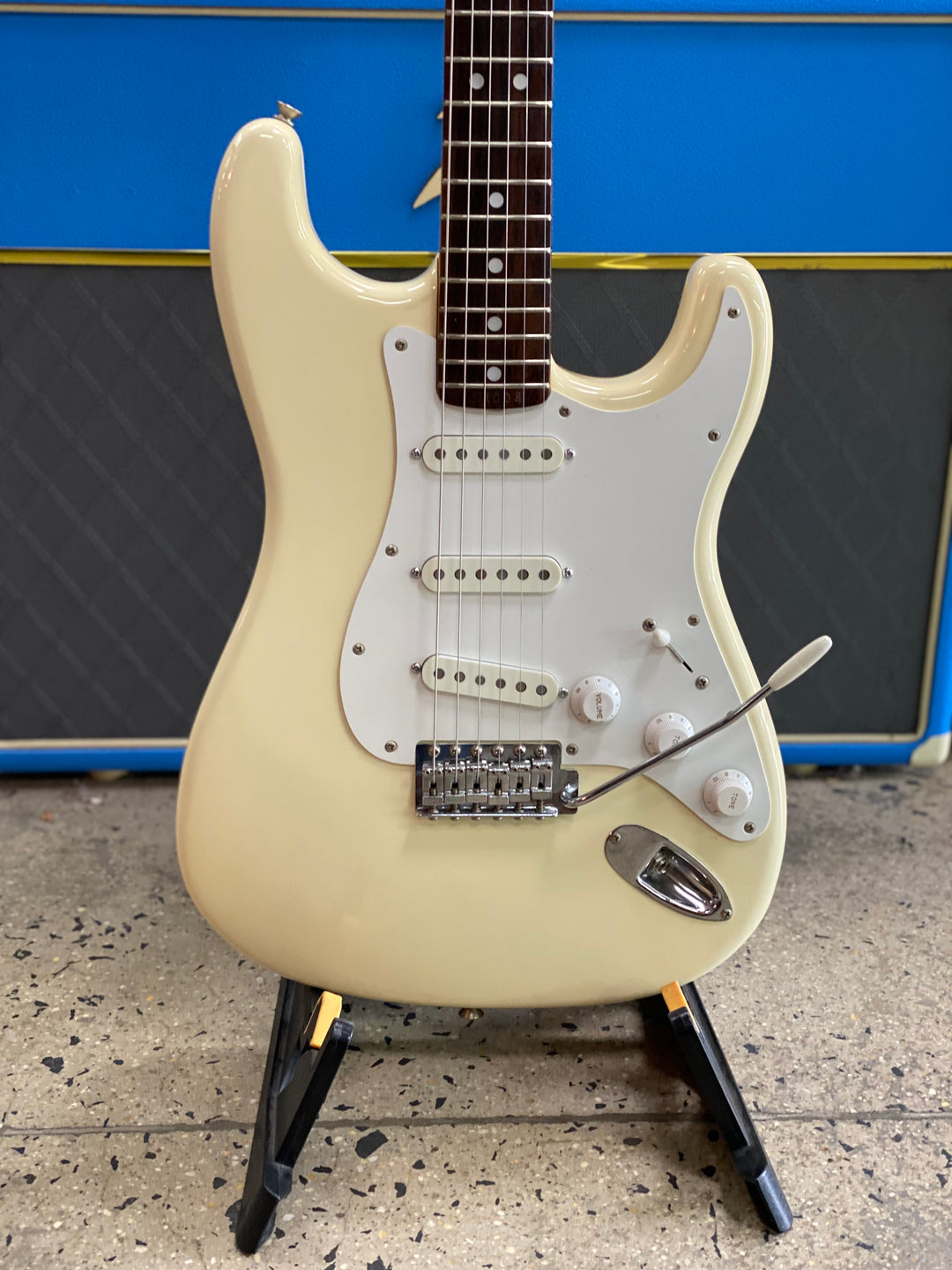 Fernandes MIJ 70s Burny Olds Strat | White **pre loved**