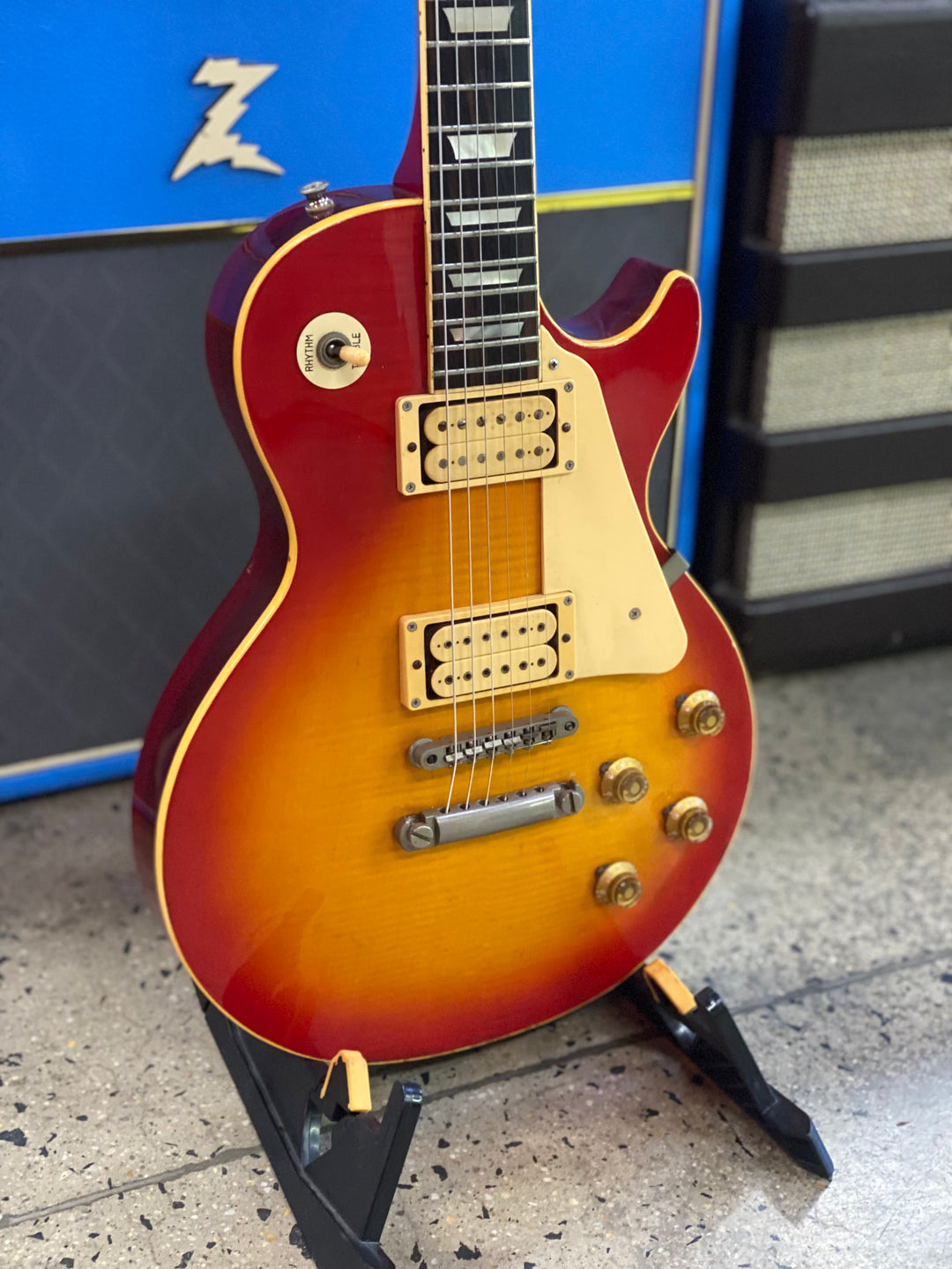 Aria Pro II 1980  LS-800 Leopard Electric Guitar w/bag | Sunburst ***pre loved***