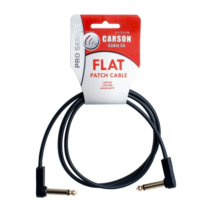 CARSON PRO FLAT PATCH CABLE 3 FOOT