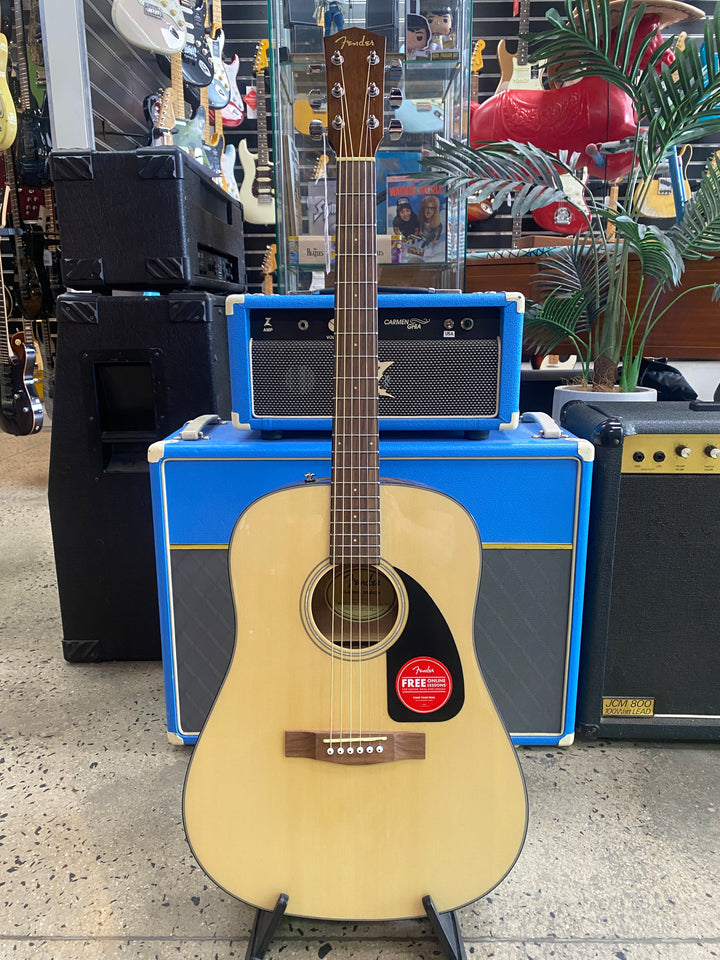 Fender CD-60 Dreadnought V3 w/Case Walnut Fingerboard | Natural
