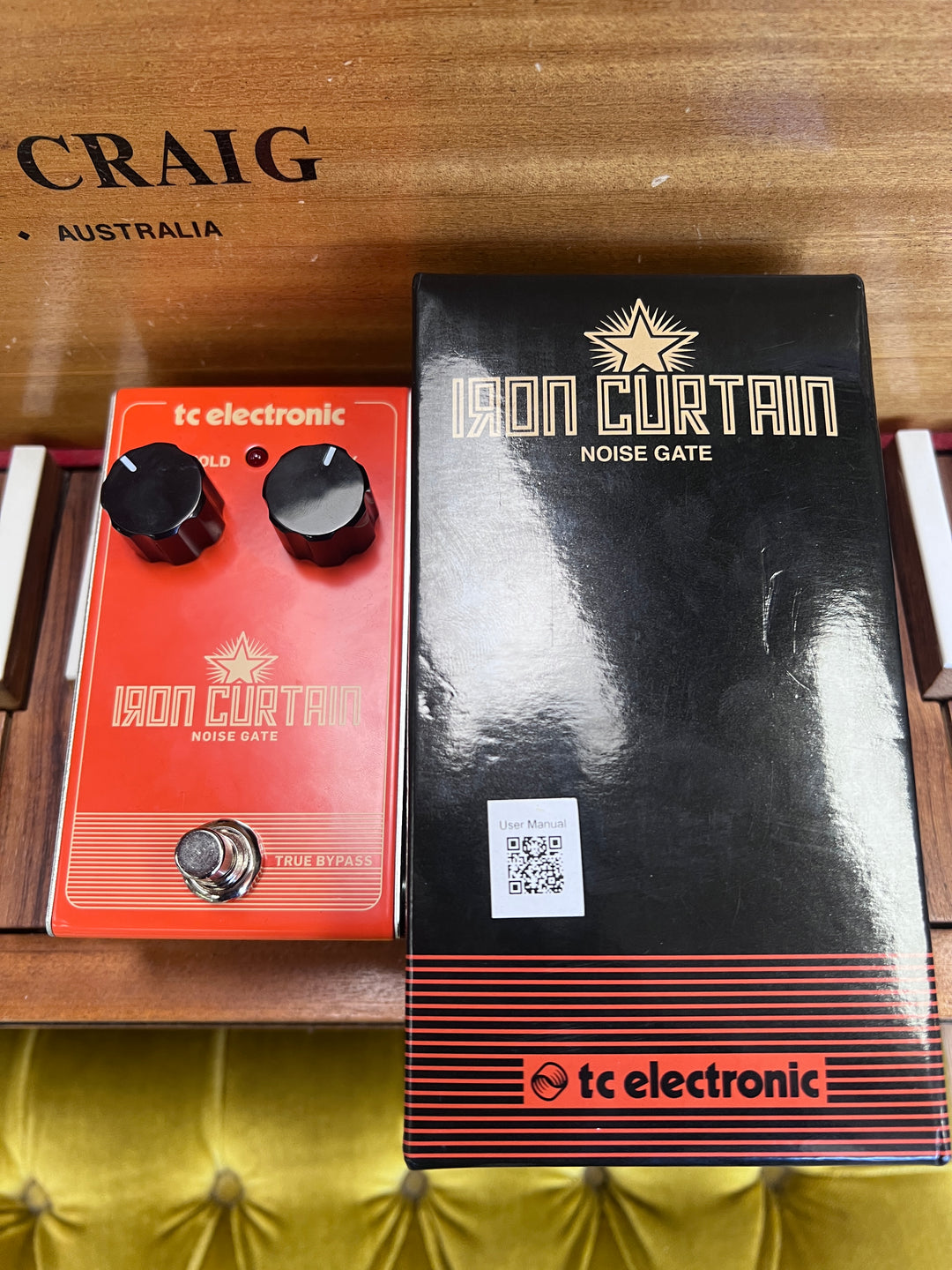 TC Electronic Iron Curtain Noise Gate wbox ***pre loved***