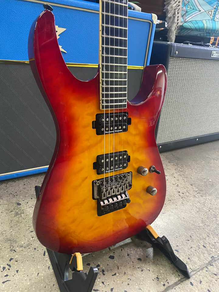 Jackson Pro Series Soloist SL2Q Mah | Burnt Cherry Burst **PreLoved**