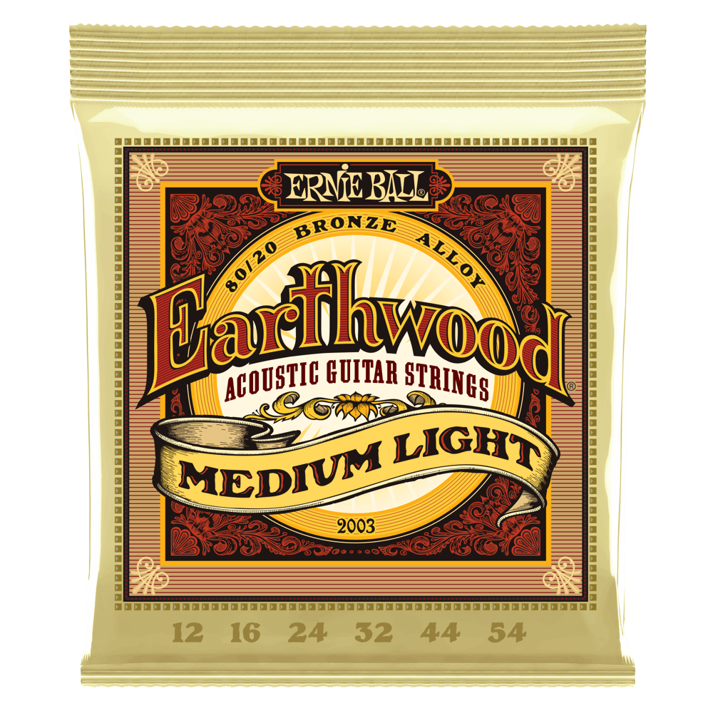 Ernie Ball Earthwood 80/20 Bronze Set Acoustic 12-54 Gauge