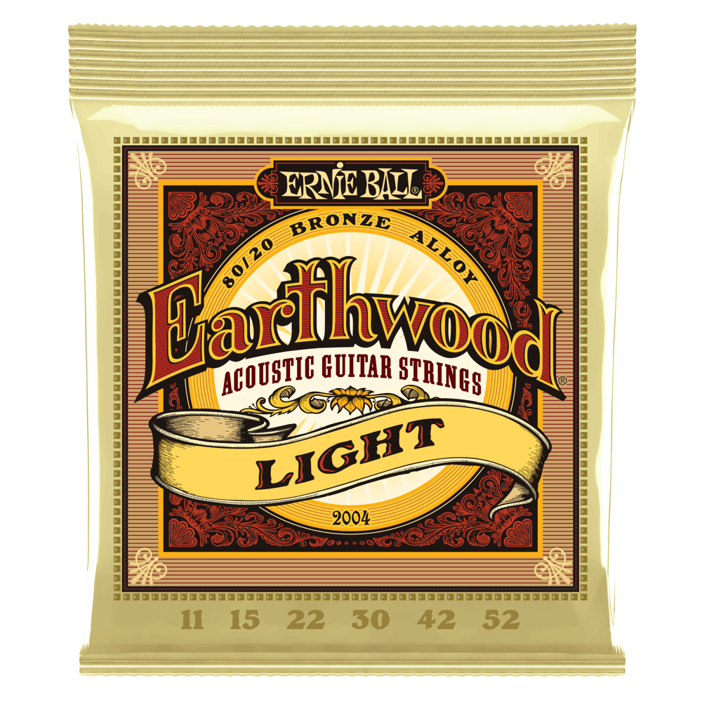 Ernie Ball Earthwood 80/20 Bronze Set Acoustic 11-52 Gauge