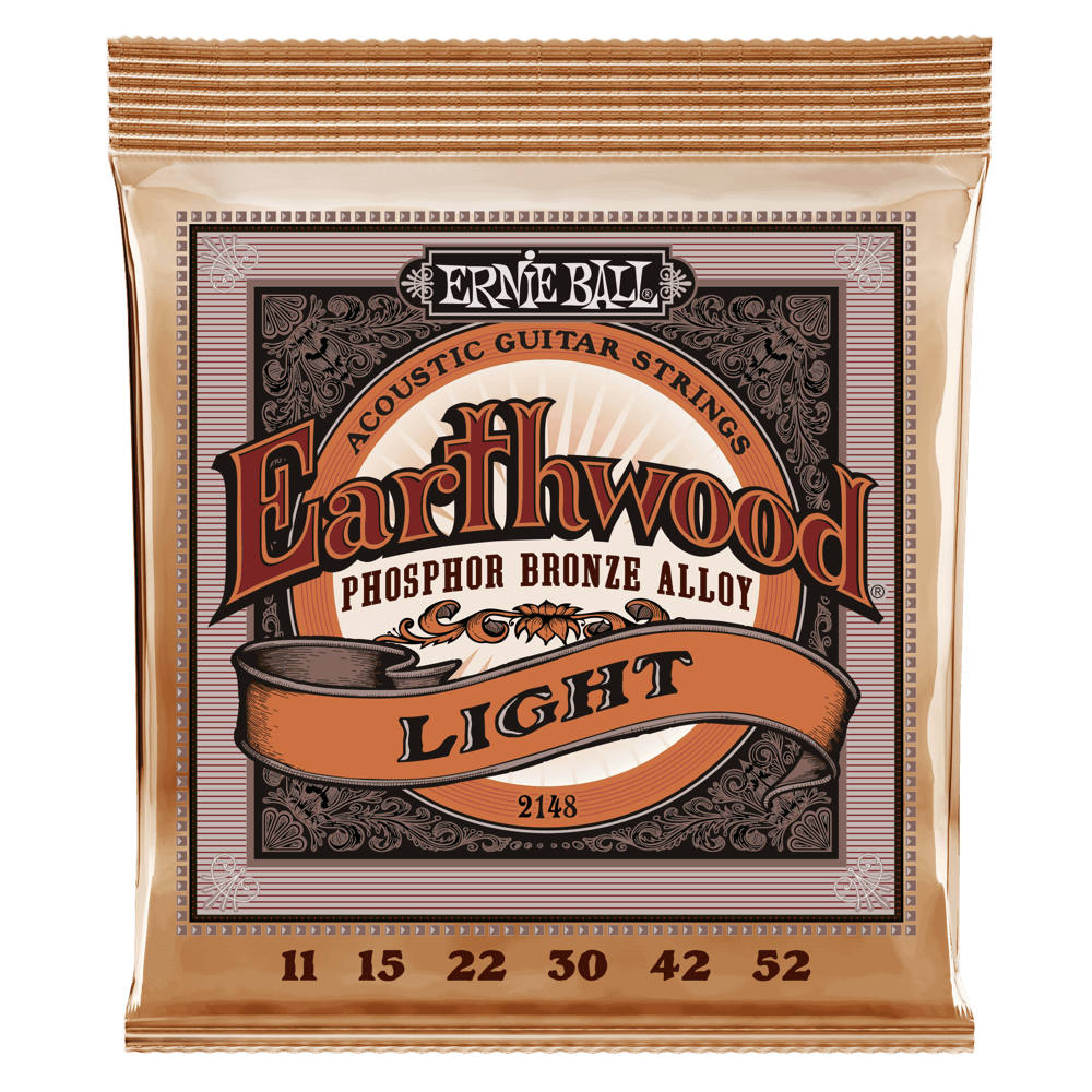 Ernie Ball Earthwood Phosphor Bronze Acoustic Set 11-52 Gauge