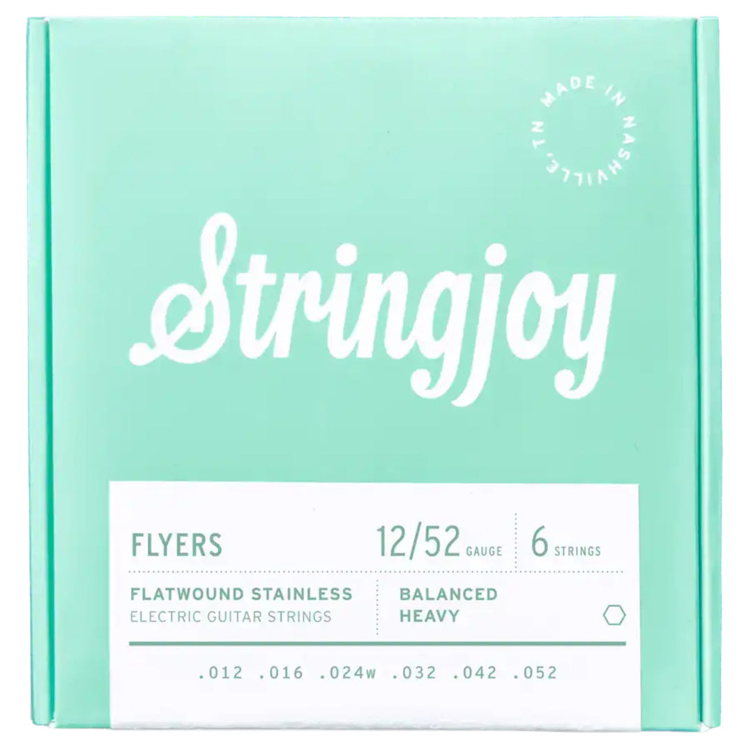 Stringjoy Flyers 12-52 Stainless Flatwound