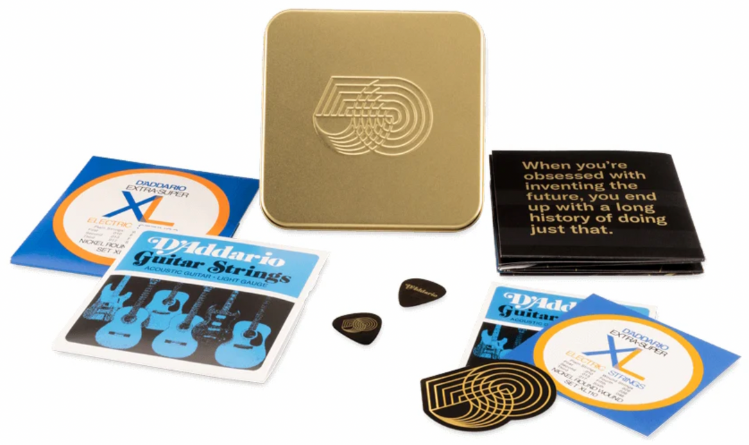 D'addario 50th Anniversary String Bundle - EXL110 and EJ16