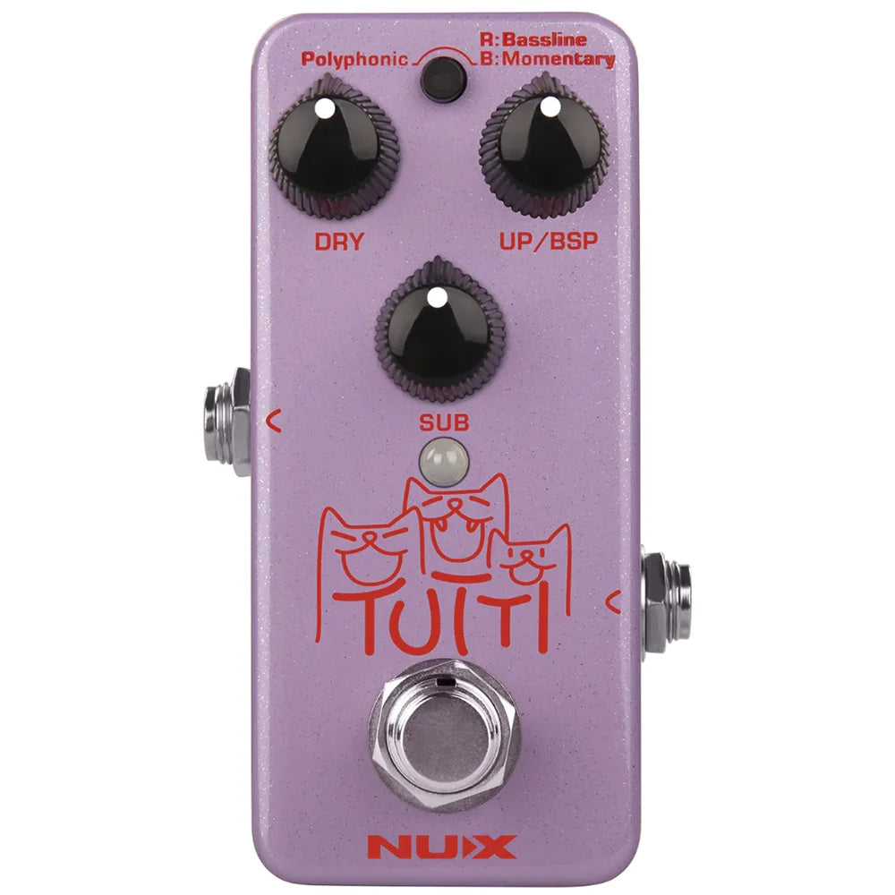 NUX Tutti Polyphonic Octave Pedal