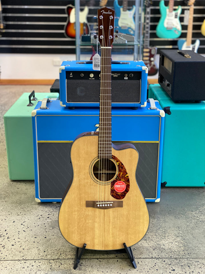 Fender CD-140SCE Dreadnought Acoustic Electric Guitar w/ Hardcase