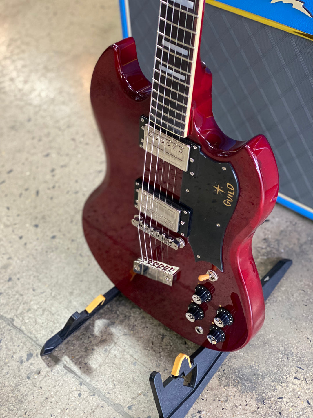 Guild S-100 Polara Electric guitar - Cherry