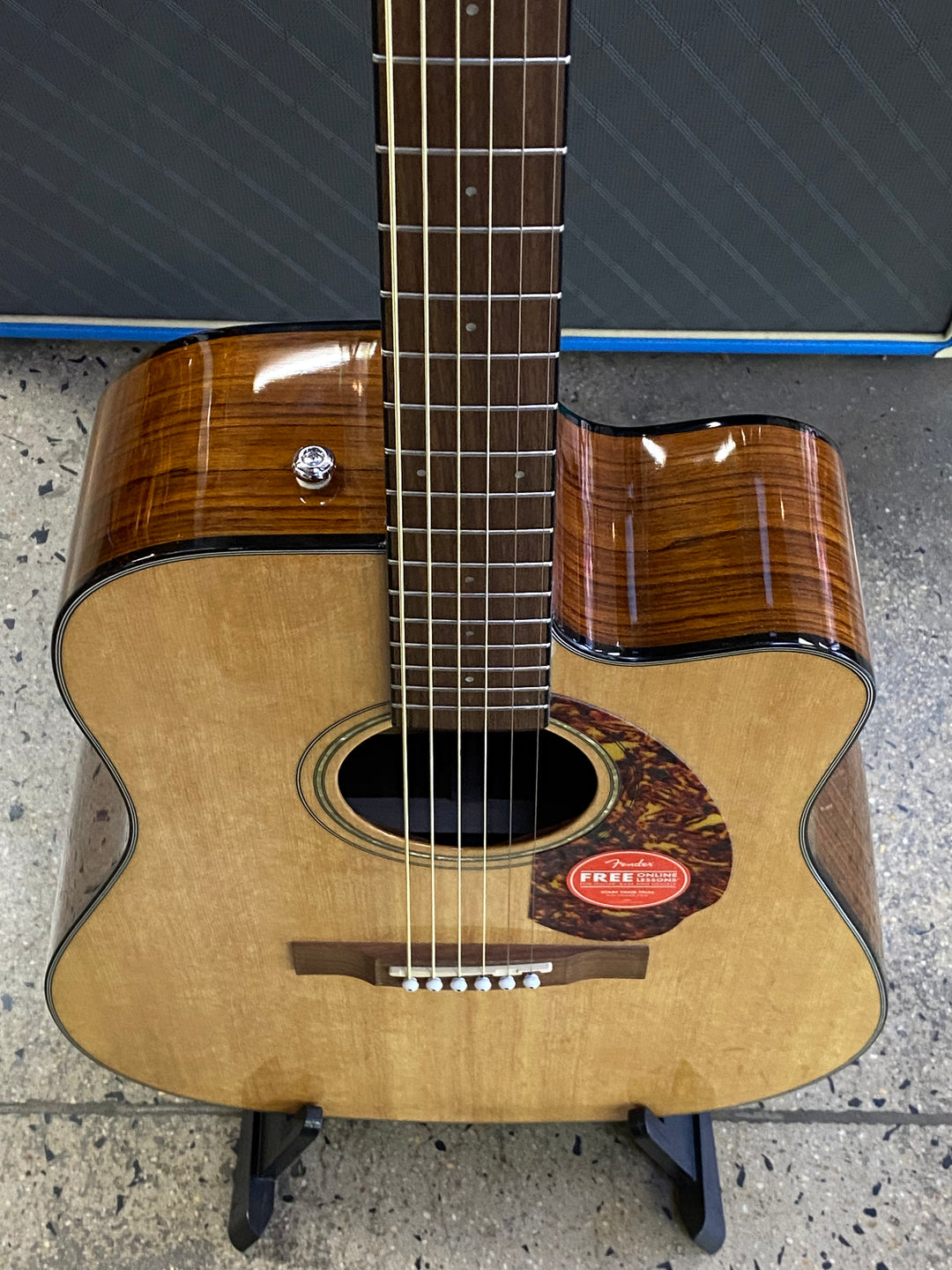 Fender CD-140SCE Dreadnought Acoustic Electric Guitar w/ Hardcase