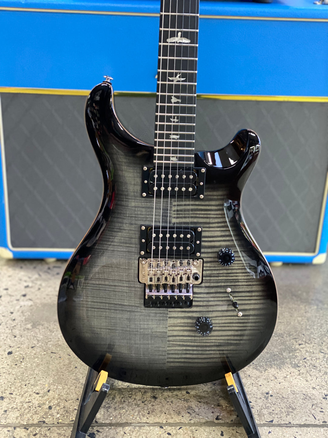 PRS SE Custom 24 Floyd Charcoal Burst ***Pre Loved***