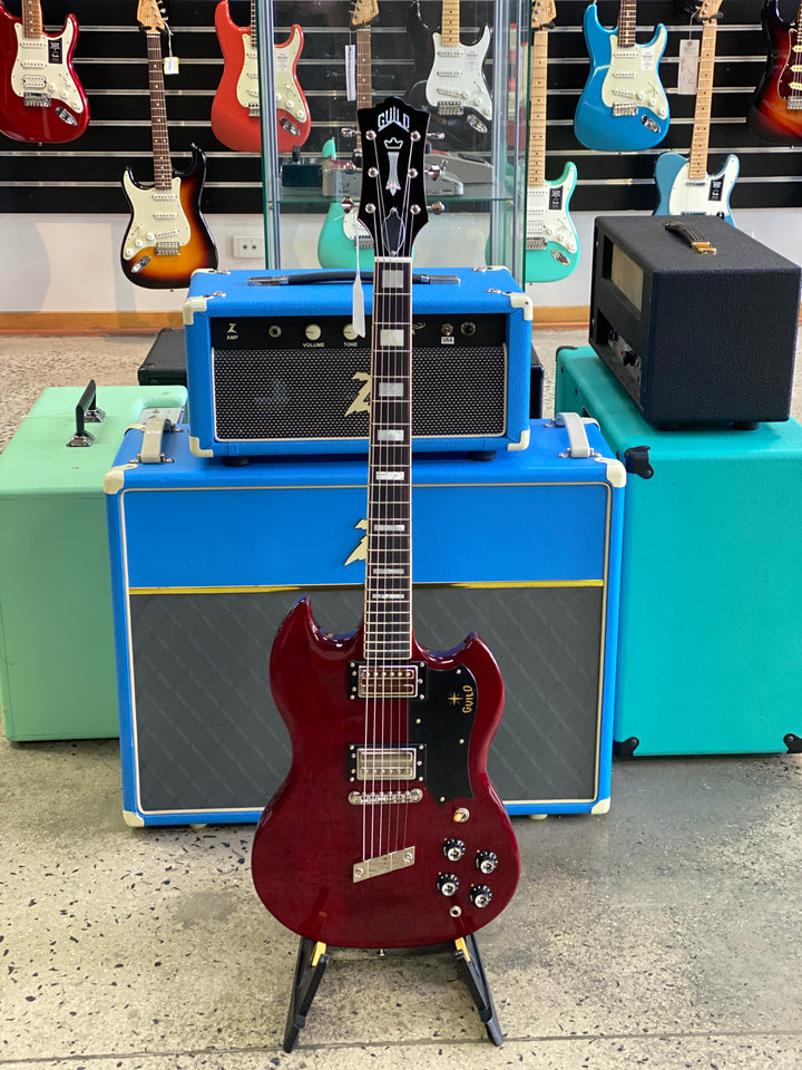 Guild S-100 Polara Electric guitar - Cherry